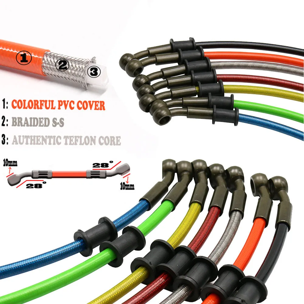 

Parts Brake Hose Replacement Motorcycle Oil High-Strength Line Pipe Tube