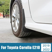

1Set Car Mudflaps For Toyota Corolla 2019 2020 2021 2022 E210 12th Mud Flaps Splash Guards Fender Durable Mudguards Accessories