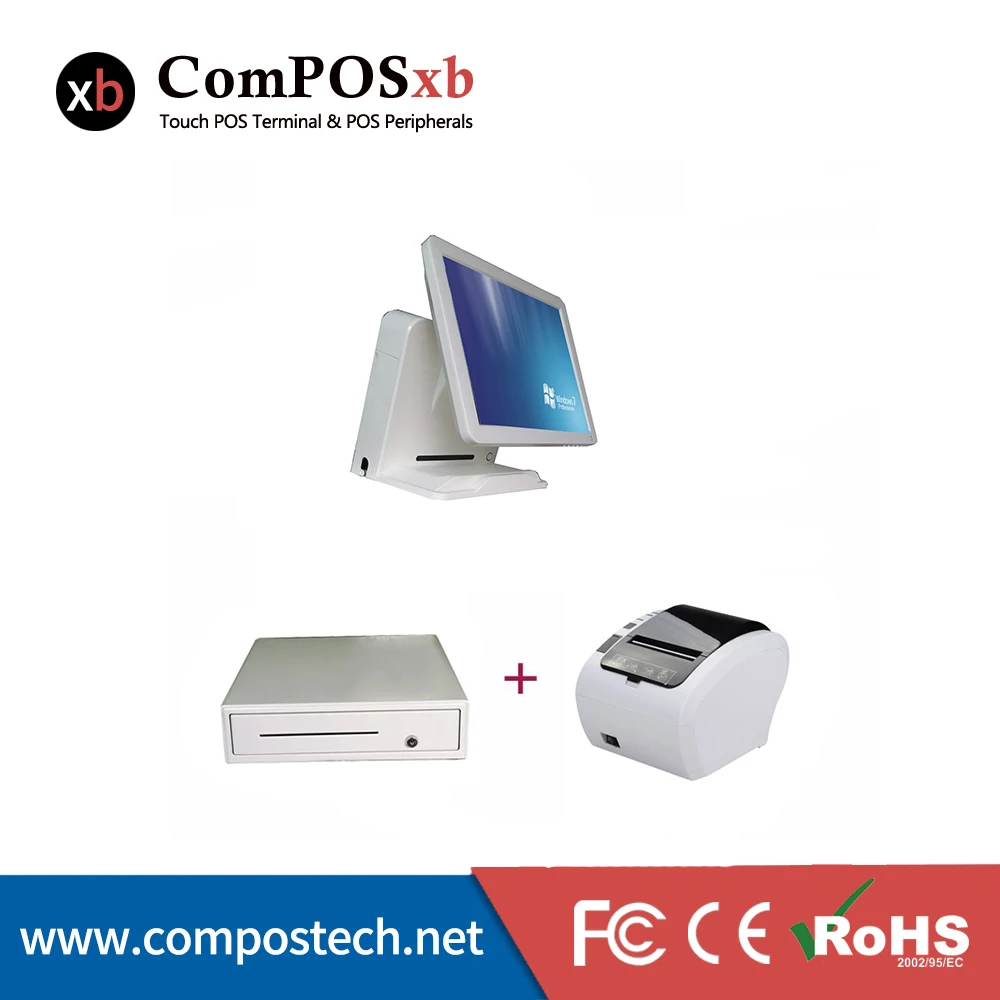 Best Price Europe 15Inch POS Touch Machine POS System Equipment TFT LCD Touch Panel POS Printer Wirth Cash Drawer Best Price Europe 15Inch POS Touch Machine POS System Equipment TFT LCD Touch Panel POS Printer Wirth Cash Drawer