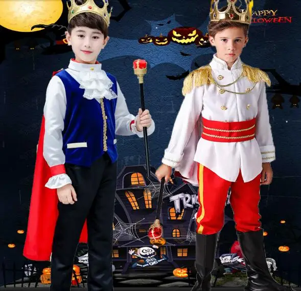 Kostüm Jungen/Kinder Kostüme König Königsblau Prinz 