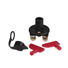 Автомобильный Грузовик Лодка батарея Разъединитель Выключатель питания изолятор отключение выключатель+ 2 съемных ключа