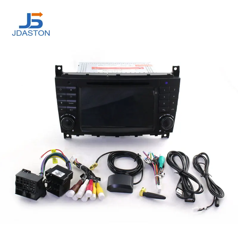 JDASTON Android 10 автомобильный DVD плеер для Mercedes Benz Sprinter W203 A180 Viano Vito A class GPS стерео 2 Din