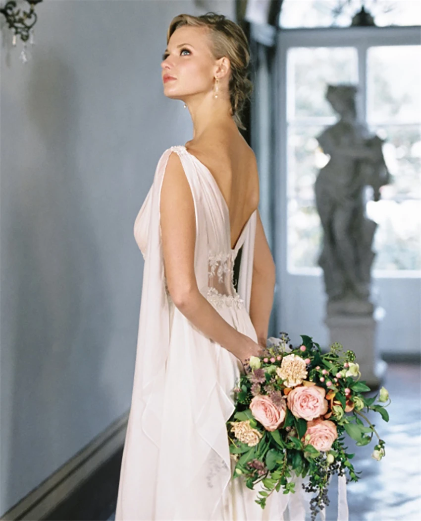 LORIE-Boho-Wedding-Dress-2019-Robe-de-mariee-Vintage-Chiffon-Bridal-Dress-Elegant-Wedding-Bride-Gowns