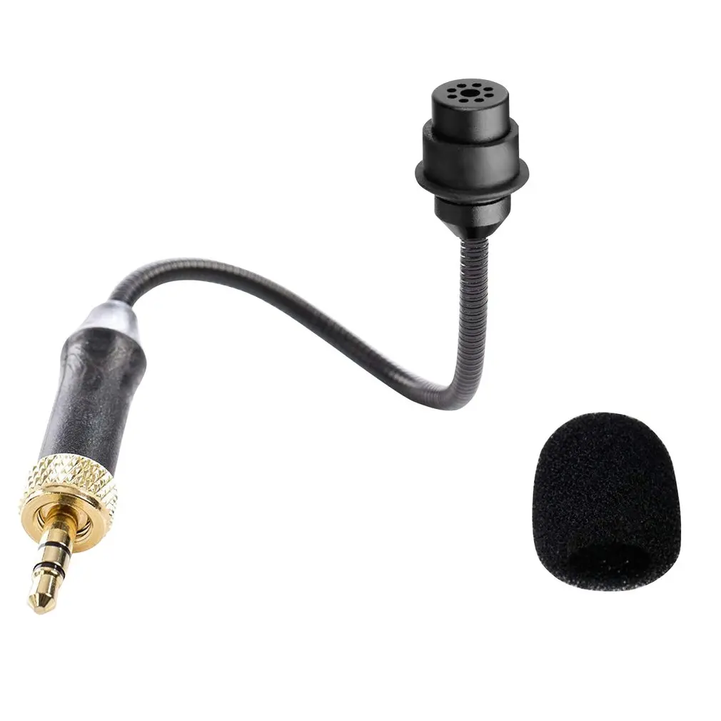 BY-UM2 Mini Omin-directional Flexible Audio Microphone 3.5mm Locking-type for BOYA BY-WM4/5/6 BY-WM8 Wireless Transmitter