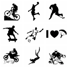 ##Special Price Funny Sports Car Stickers And Bike Basketball Hockey Soccer Motorcycle parachuting Auto Vinyl Decals Cars Accessories decoration ##Special Price Funny Sports Car Stickers And Bike Basketball Hockey Soccer Motorcycle parachuting Auto Vinyl Decals Cars Accessories decoration