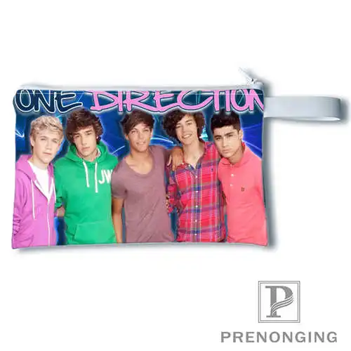 Пользовательский onedirection@ кошелек с рисунком, кошелек на молнии, нулевой кошелек, телефонные сумки для ключей, модный небольшой женский кошелёк#19-01-22-4-174