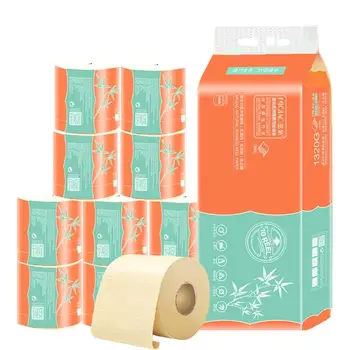

Native Bamboo Pulp Lift Core Roll Paper Toilet Paper Toilet Papers 1320 Grams
