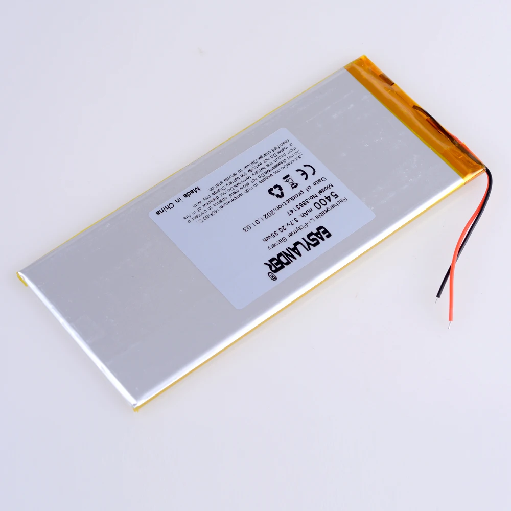 Bateria Recarregável de Li-polímero Compatível com o Tablet k1 Shield 147*63*3.8 mm - Imagem 5