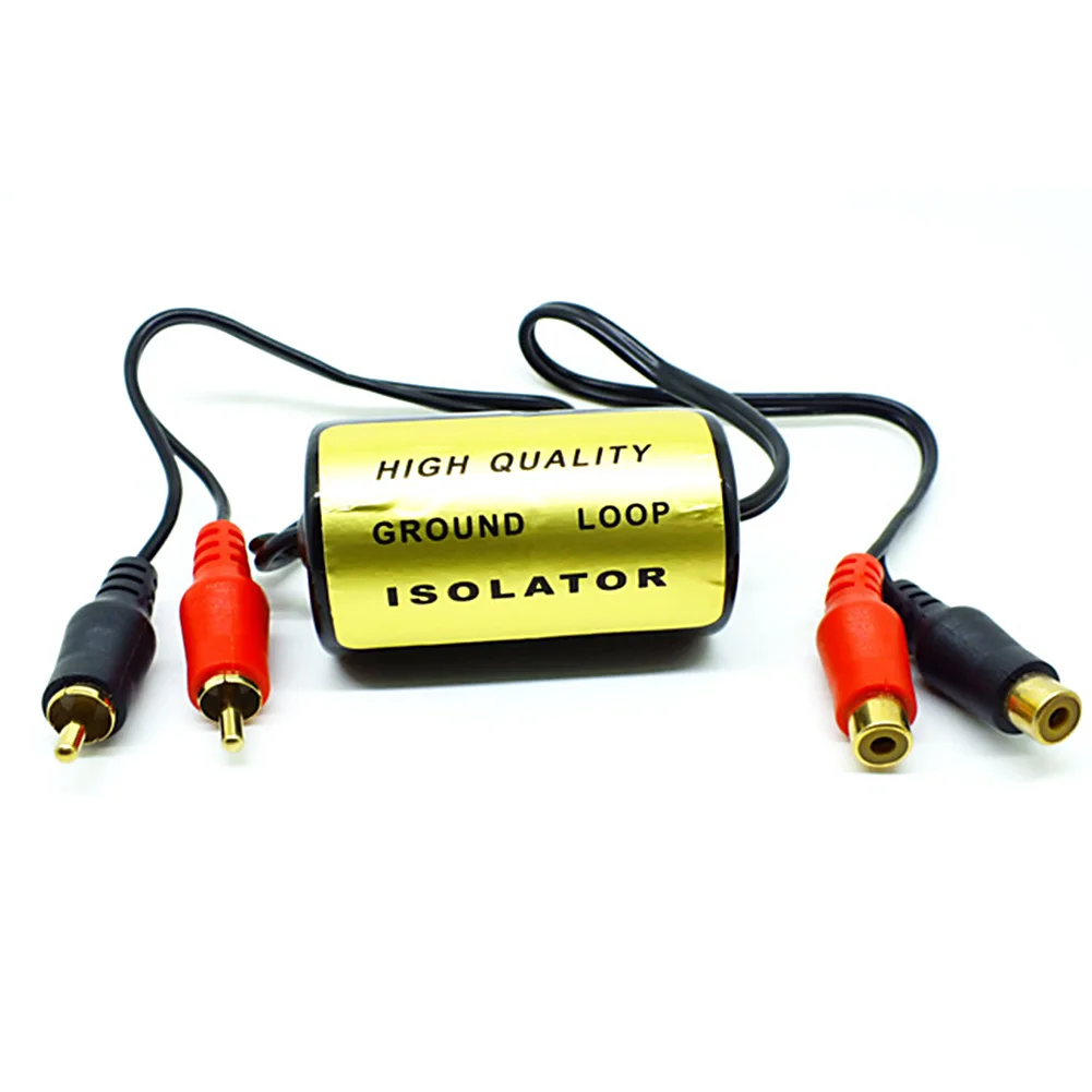 Car Isolator Ground Audio Filter Home Stereo Noise Loop Suppressor