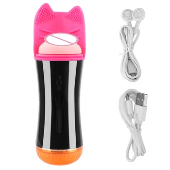 OLO Automatic Anal Vagina Masturbation Cup Real Pussy Dual Channel 10 Speeds Blowjob Male Masturbator Sex Toys for Men 2