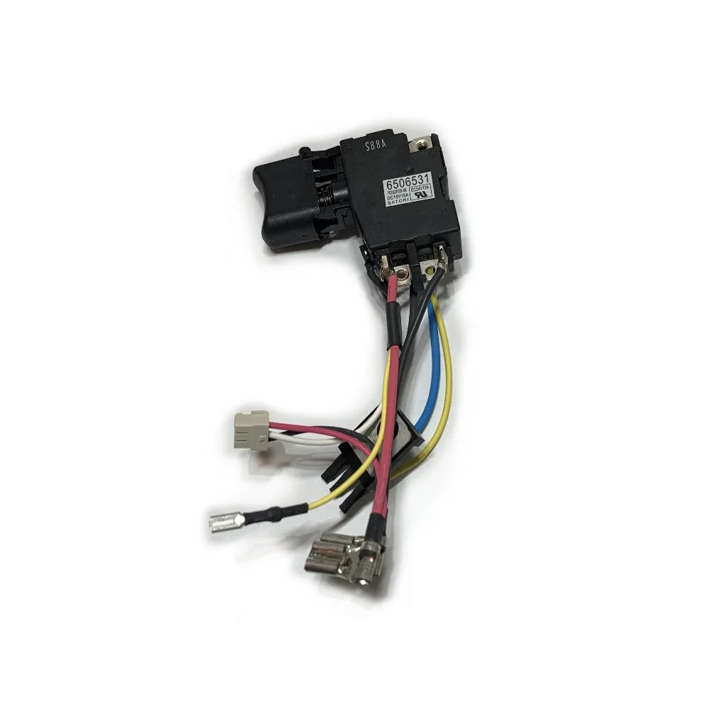 Переключатель strigger 6506531 650653-1 Замена для Makita DSC191Z DHP441 DDF451 DDF441 BHP451 BHP441 BDF451 BDF441 BDF451RFE