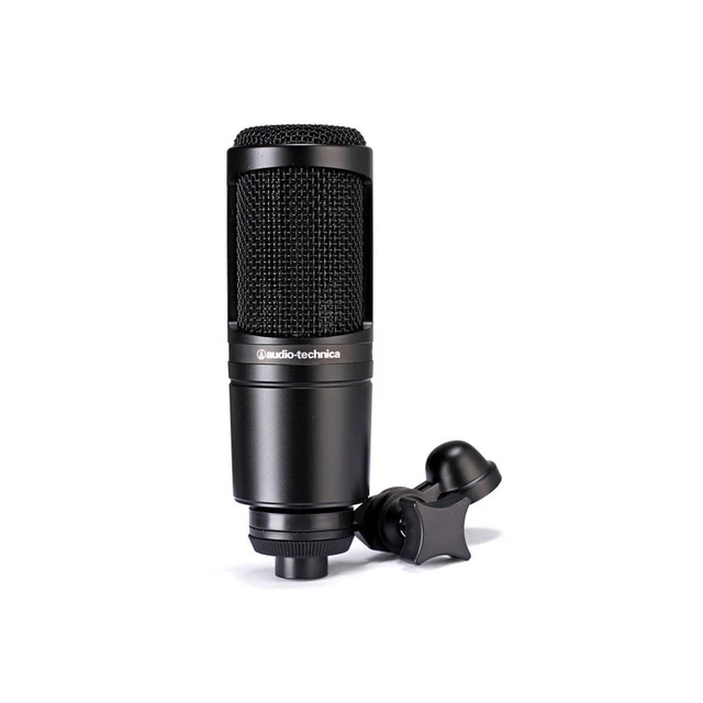 Original Audio Technica AT2020 Wired Cardioid Condenser Microphone
