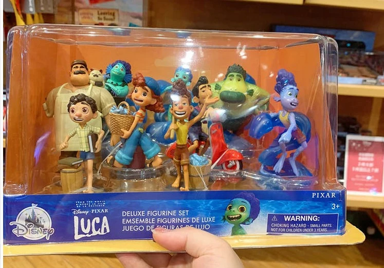 2021 Disney Luca Deluxe Set Of 9 Figure 