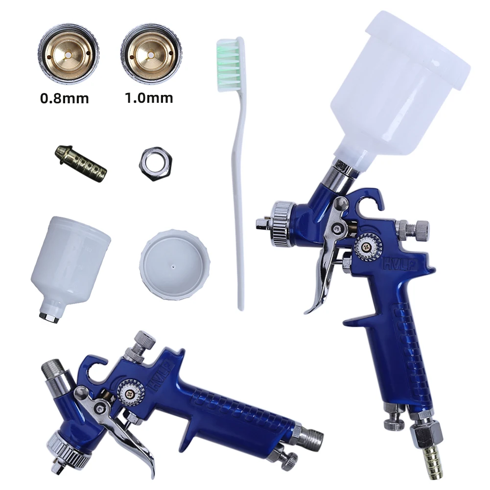 Professional LVLP Mini Spray Gun 0.5MM Nozzle Mini Air Paint Spray Guns  Airbrush For Painting Car Aerograph repair spray gun