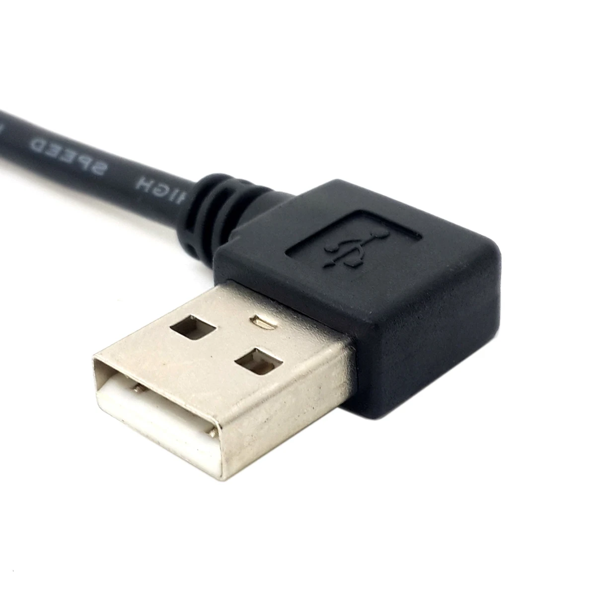 USB кабель для принтера 2 0 A Male to B принтер сканер 90 градусов 50 см 100 см|Компьютерные