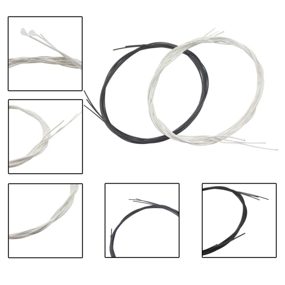 Профессиональный C101 Классическая струны народной гитары черного нейлона Замена акустический инструмент аксессуар