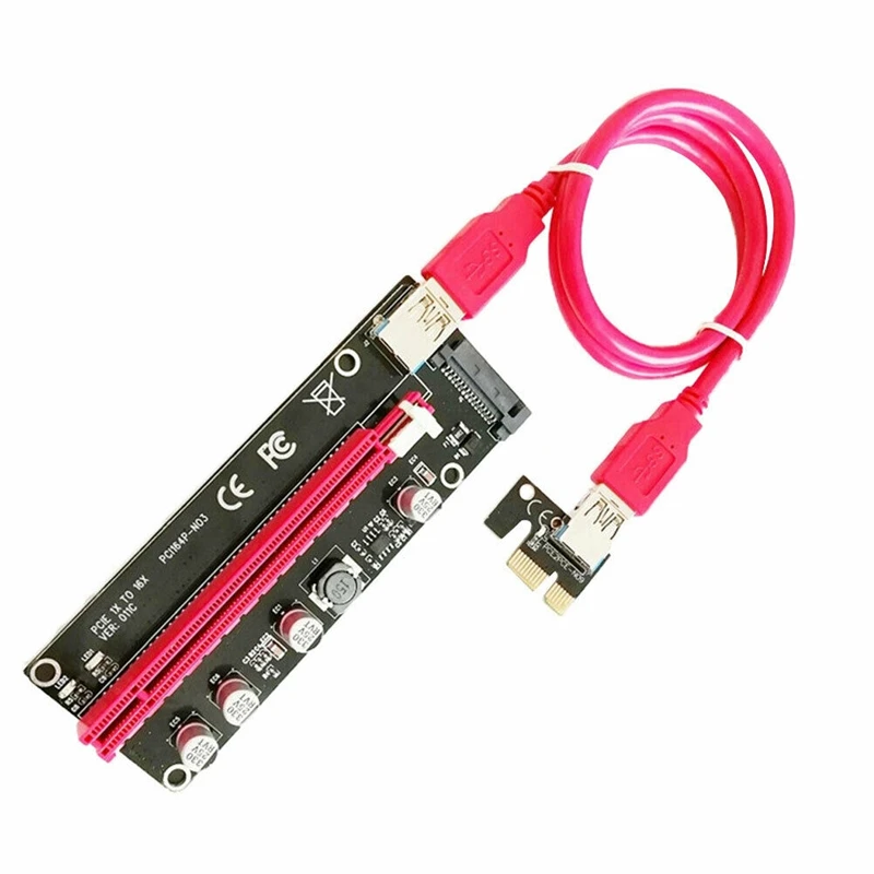 Ver011C Pci-E Riser Express Cable 16X To 1X Графический удлинитель