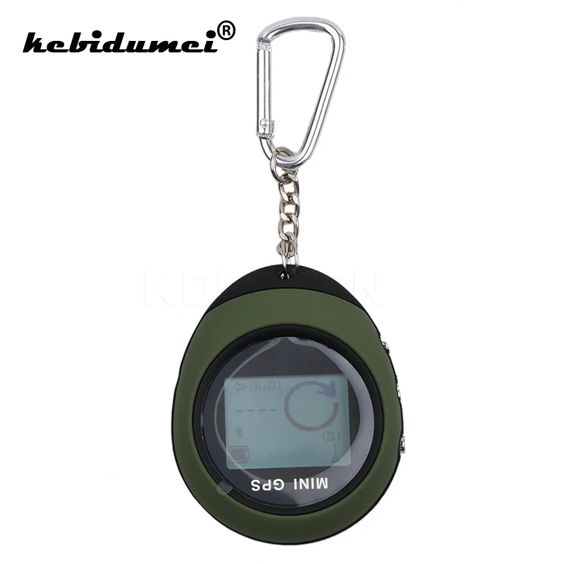 

Keychain Mini Handheld GPS Navigation USB Rechargeable Location Tracker Portable Travel Compass For Climbing Outdoor Activity