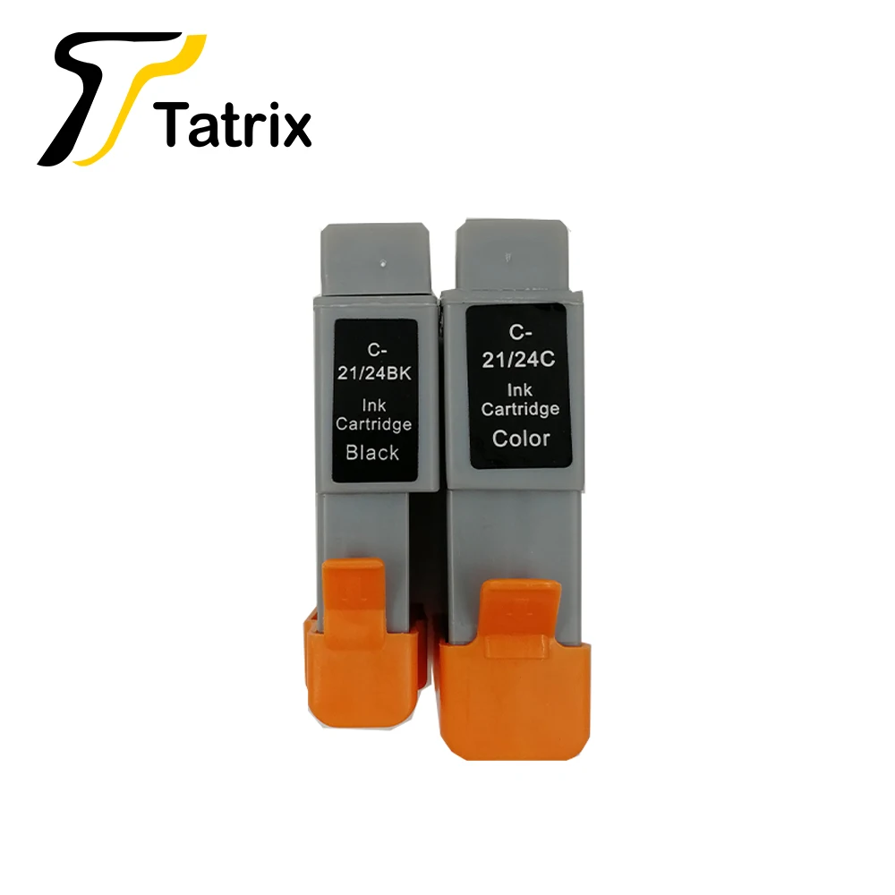 Tatrix для BCI-21 BCI-24 картридж совместимый BCI21 BCI24 IP1000 IP1500 IP2000 MP110 i250 i255 i320 B180C Бесплатная