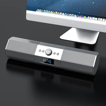 

Wireless Computer Bluetooth Speaker Subwoofer 20W home theater Soundbar 3D Stereo surround sound Column Support Computer TV TF