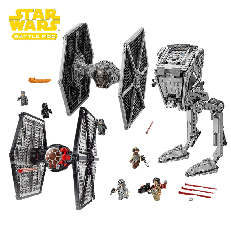 

legoinglys Star Wars Imperial TIE Fighter Costruzioni Models Building Blocks Toys for Children With Star Wars 10900 75211