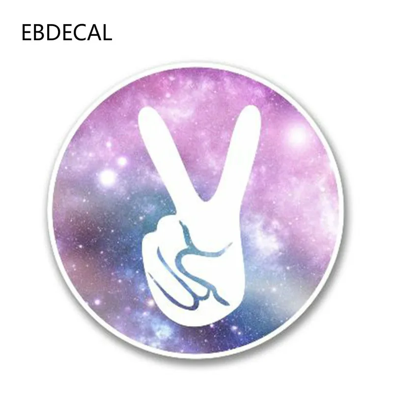 EBdecal Peace Hand Symbol For Auto Car/Bumper/Window/Wall Decal Sticker Decals DIY Decor CT11144 | Автомобили и мотоциклы