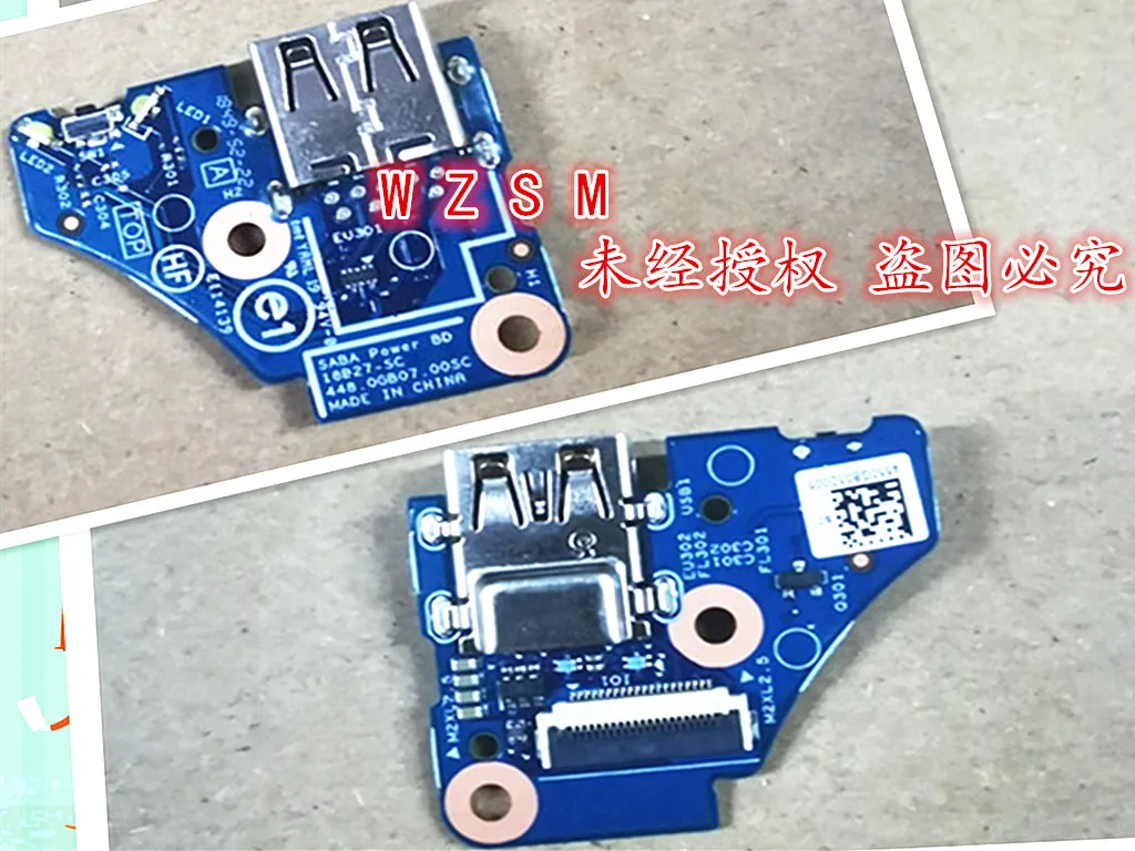For Hp Envy X360 15dr 15ds Laptop Power Button Board Usb Board Switch