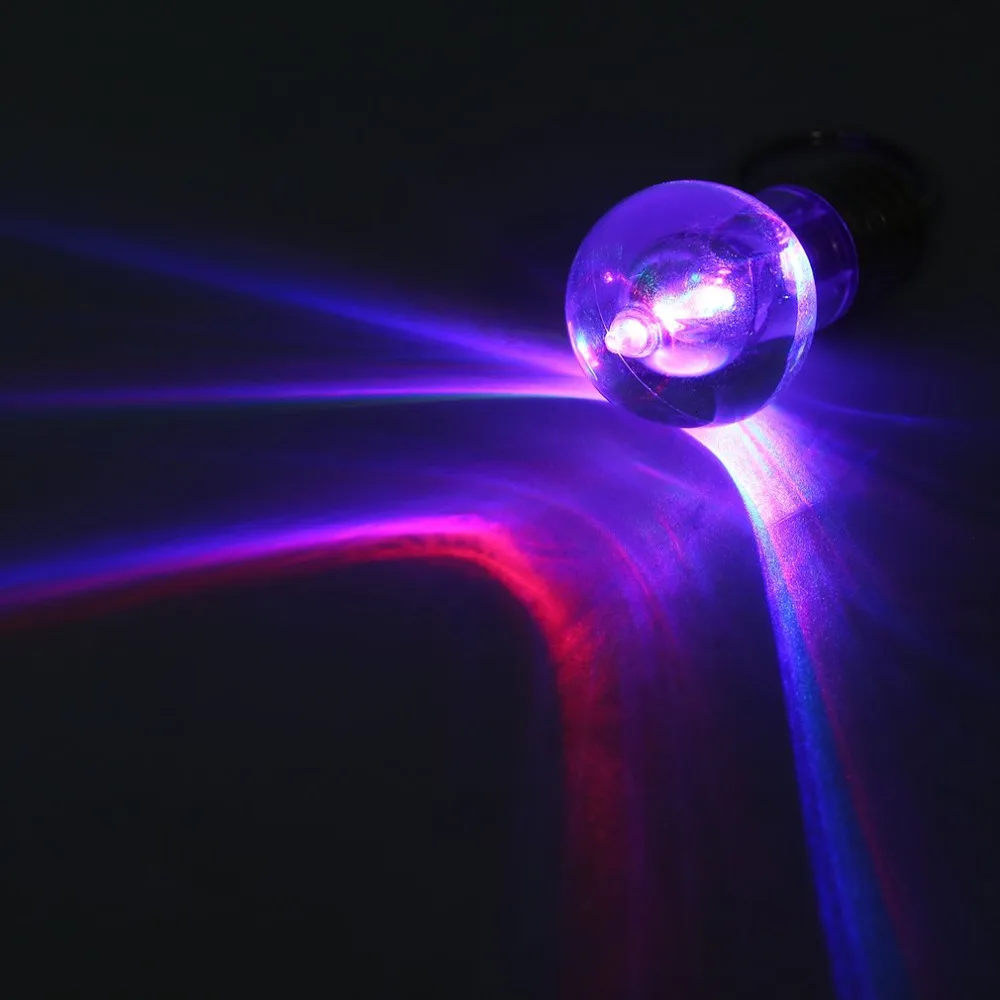 1 шт. креативный красочный меняющийся светодиодный светильник мини лампа брелок кольцо брелок прозрачный фонарь брелок