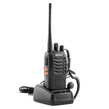 

BF-888S Baofeng Walkie Talkie 888s 5W UHF 400-470MHz 16Channel Portable Radio With Earpiece Bf888s Transceiver Walkie-Talkies