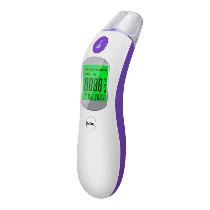 

Stable Performance Baby Adult Forehead Ear Infrared Digital Thermometer Non-contact LCD Electric Body Temperature Instruments.