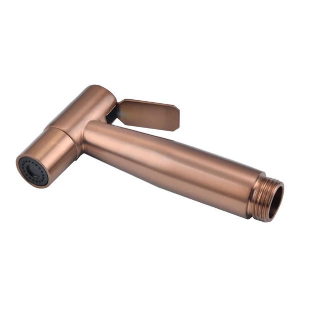 Handheld Bidet Spray Shower Set Toilet Sprayer Douche kit Bidet Faucet,Brushed Nickel,Rose gold Brushed gol 304 Stainless Steel Rose gold 1