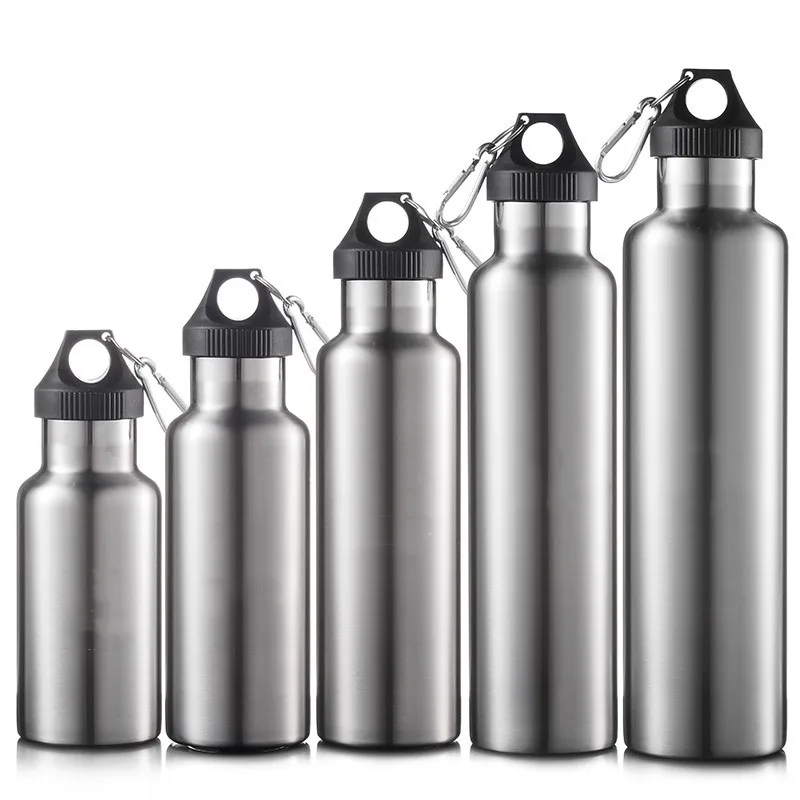 304 Stainless Steel Cup Portable Vacuum Insulation Mug with Lid Outdoor Travel Water Jug Coffee Tea Milk Flask Home Office Cups