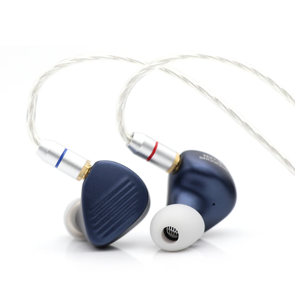 

Shuoer H27 1DD+2BA Triple Driver Knowles BA Monitors HiFi In-ear Earphone Detachable 6N Single Crystal Copper OCC MMCX Cable