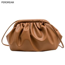 Маленькая женская сумка, новая волна, Корейская версия диких сумок, сумка через плечо в западном стиле, сумка на плечо, простая модная сумка с облаком