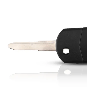 10X Chiave telecomando per Mazda 3 5 6 M6 RX8 MX5 - KEYYOU 10X 3 Pulsante Per Mazda 3 5 6 M6 RX8 MX5 di Vibrazione Pieghevole