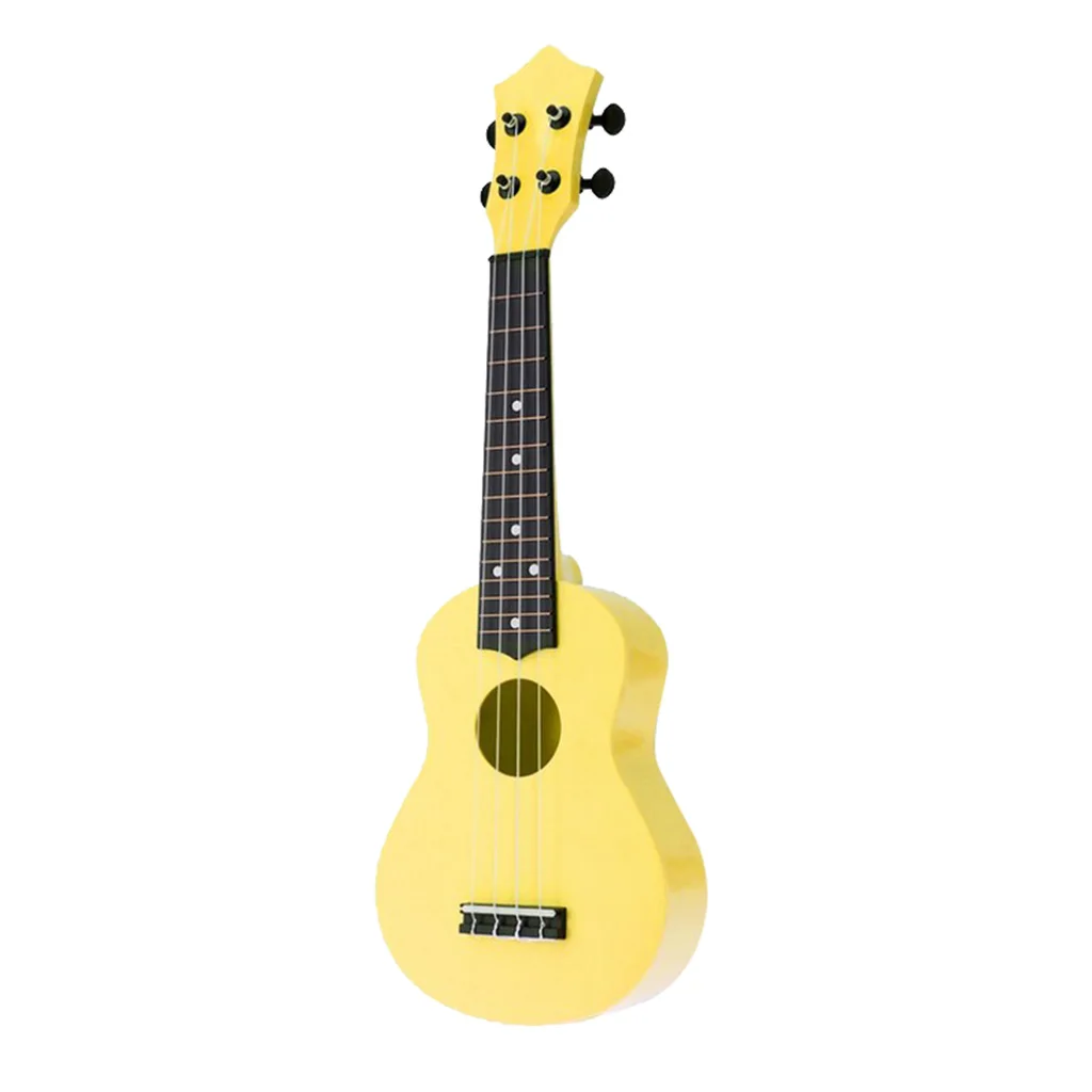 Soprano Ukulele 21 Inch Solid ABS Children Kids Ukulele with 4 Strings