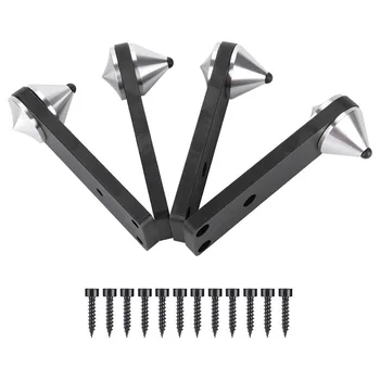 

4PCS Speaker Shockproof Bracket,Combined Type o Speaker Foot,Subwoofer Shockproof Spike Bracket for Modular Speaker