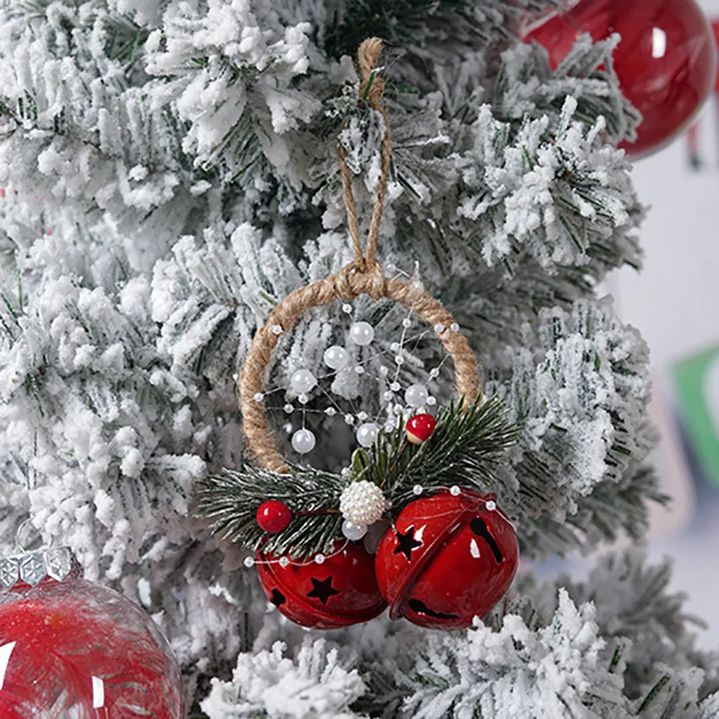 Premier-20mm Снежинка», «Jingle Bell фенечки рождественские украшения для дома висит украшение-колокольчик орнамент