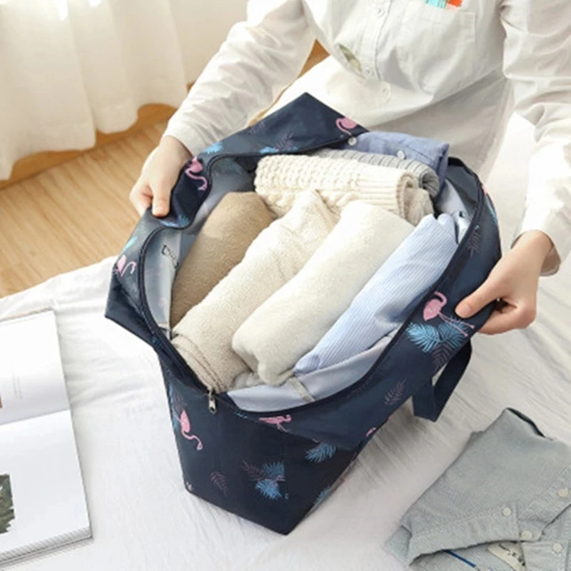 Folding Clothes Sorting Bag Luggage Storage Organizer Portable Men Totes Women Travel Duffle Bag Large Capacity Clothing Handbag