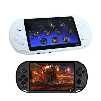 

Powkiddy 5.1 Inch 8G Retro Game Console HD Sn Dual Joystick Handheld Game Player Family TV Retro Video Consoles Built-In 128