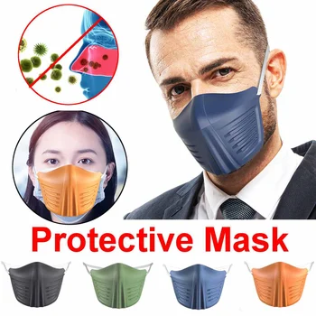 

Reusable Face-Shielding Protective Face Mask Anti-Fog Anti-Splash Anti-Fog Dust Isolating Face Shields Protective Equipment