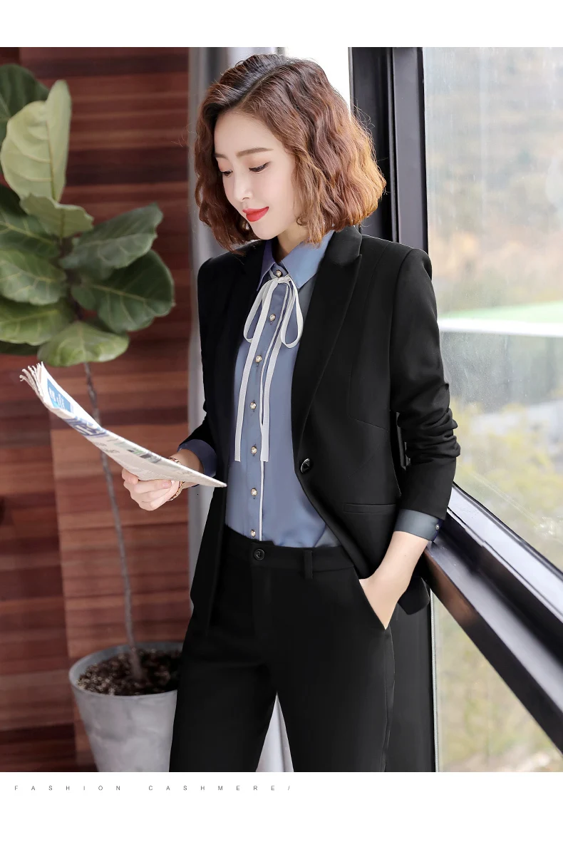 Fashion Women Long Sleeved Jacket Dress Slim Skirt Suits Two Pieces Together Large Office Lady Working Clothes Maternity