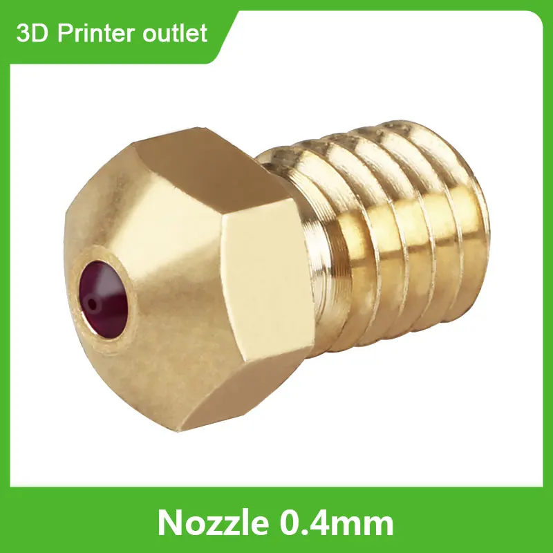 V6 Volcano Ruby Nozzle 0.4mm Nozzles High Temperature Compatible PETG