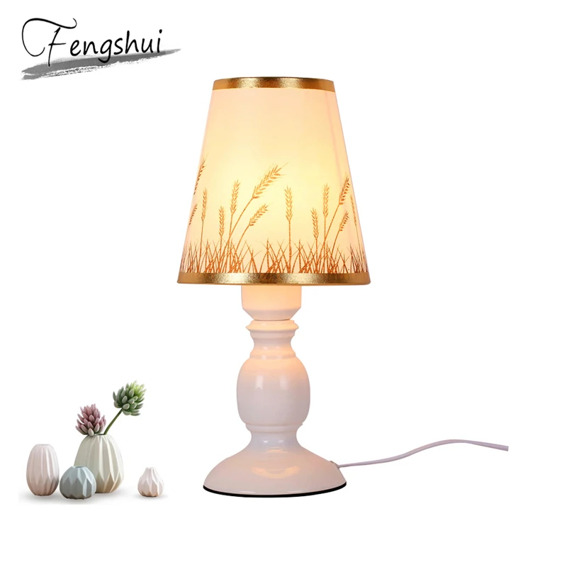 

Nordic LED Cloth Table Lights Bedroom Living Room Table Lights Lighting Modern Reading Desk Lamp Lamp Indoor Decor Light Fixture
