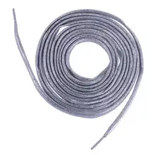 2x 1 пара перламутровые блестящие шнурки парусиновые кроссовки плоские шнурки обуви серебро