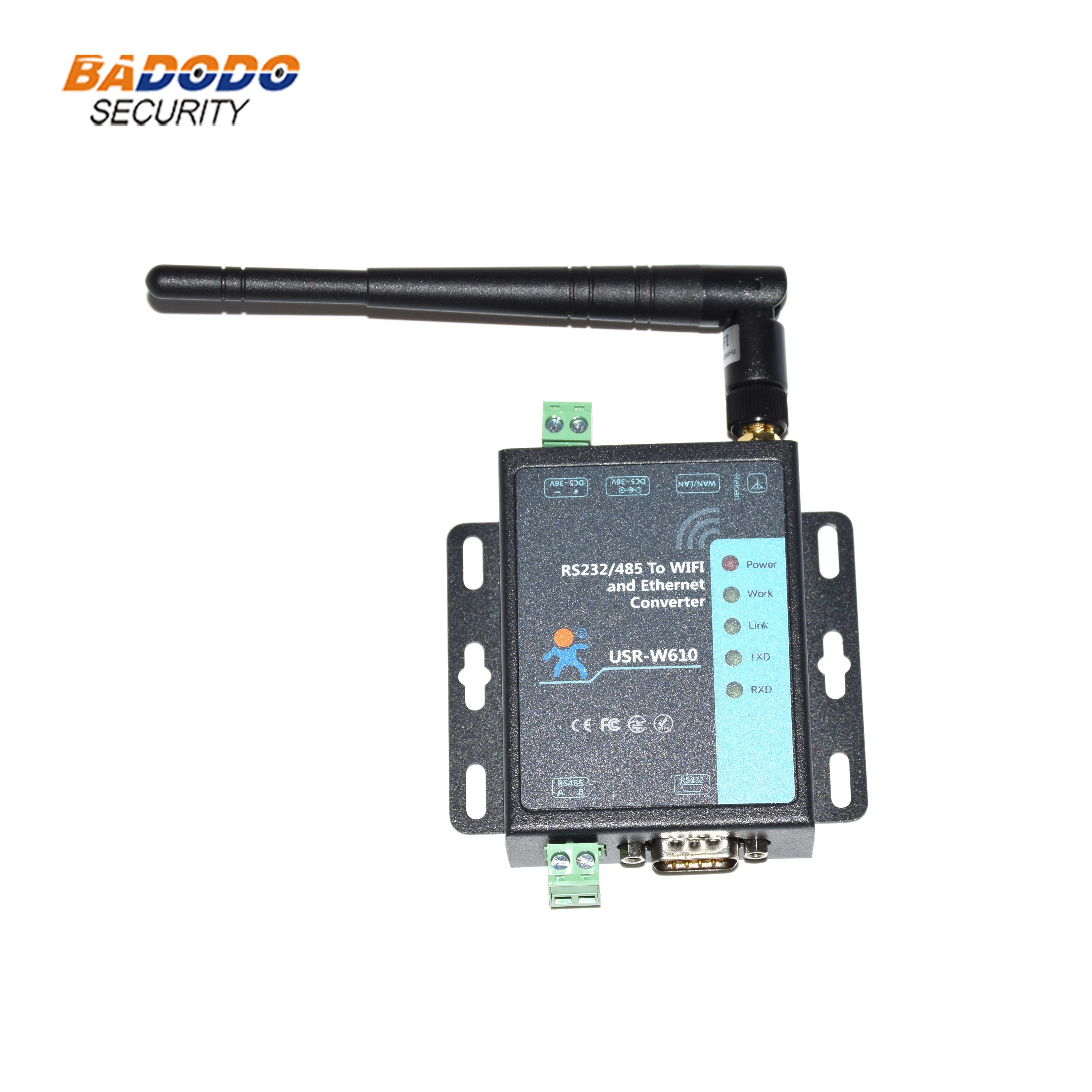 Последовательный порт RS232 RS485 Wi Fi и Ethernet RJ45 конвертер сервера USR W610 аппаратные