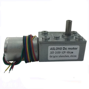 

24V Brushless worm gear motor with Variable Speed 12v brushless dc motor with metal reduction box with PWM Changing speed 2430