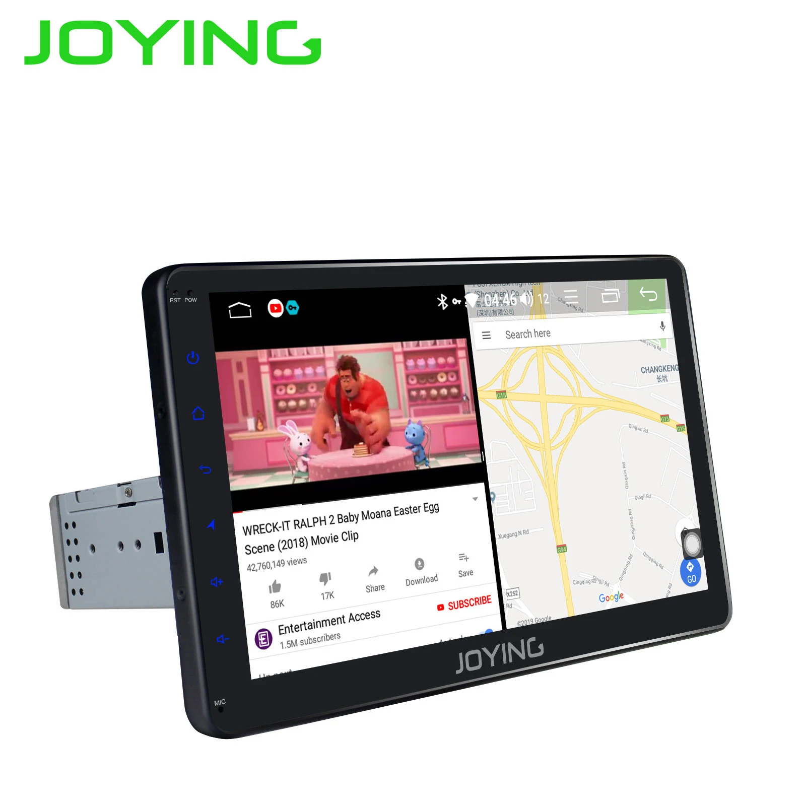 Excellent Joying 32GB ROM single 1 din 10.1" full touch screen Android Car GPS Radio Stereo Mirror Link head unit Multimedia Player Camera 3