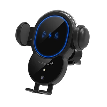 

QI Wireless Car Phone Charger Mount Stand holder for Huawei Samsung S8/S9 Note 8 9 iPhone X XS
