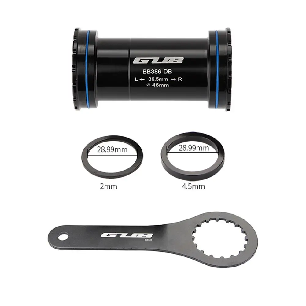 

Bicycle Bottom Bracket BB386-DB Center Axis Of The Lock Chainring Axis 28.99mm Riding Accessories Use Bike Bottom Bracket